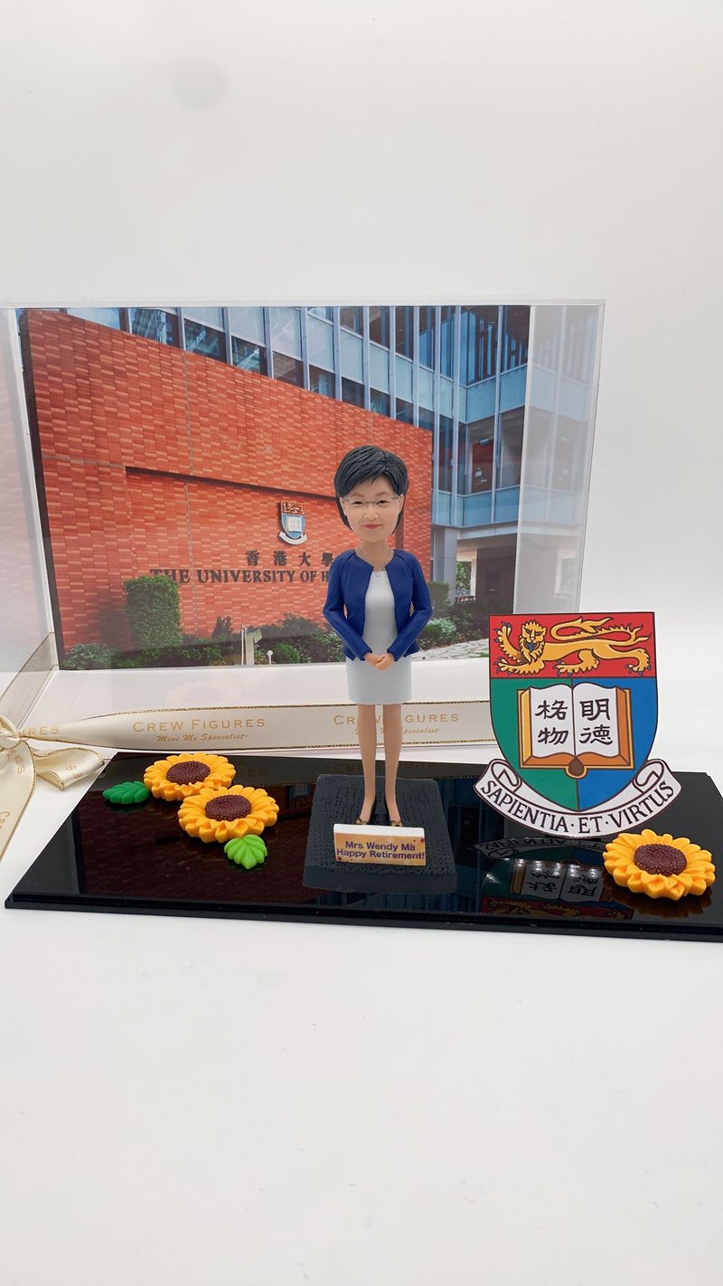 香港大学毕业四方盒 场景 大学毕业礼物、大学教授退休礼物 Uni - 陶艺 - 陶 多色