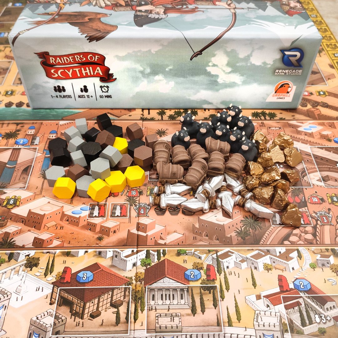 与 Scythia 棋盘游戏攻略兼容的豪华资源代币第 1 包。 - 桌游/玩具 - 其他材质 