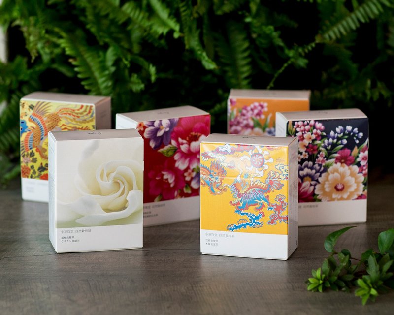 【Pinkoi 限定轻巧茶包36入】乌龙茶/红茶/黄栀/桂花 - 茶 - 新鲜食材 白色