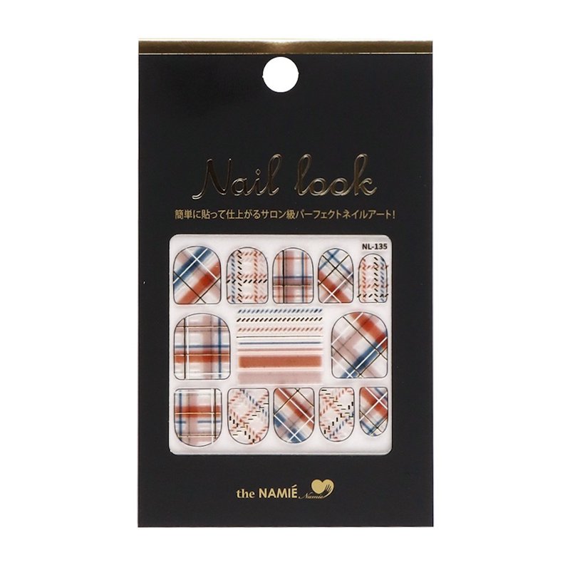 【 DIY 美甲】Nail Look 美甲装饰艺术贴纸 英伦学院 - 指甲油/指甲贴 - 纸 银色