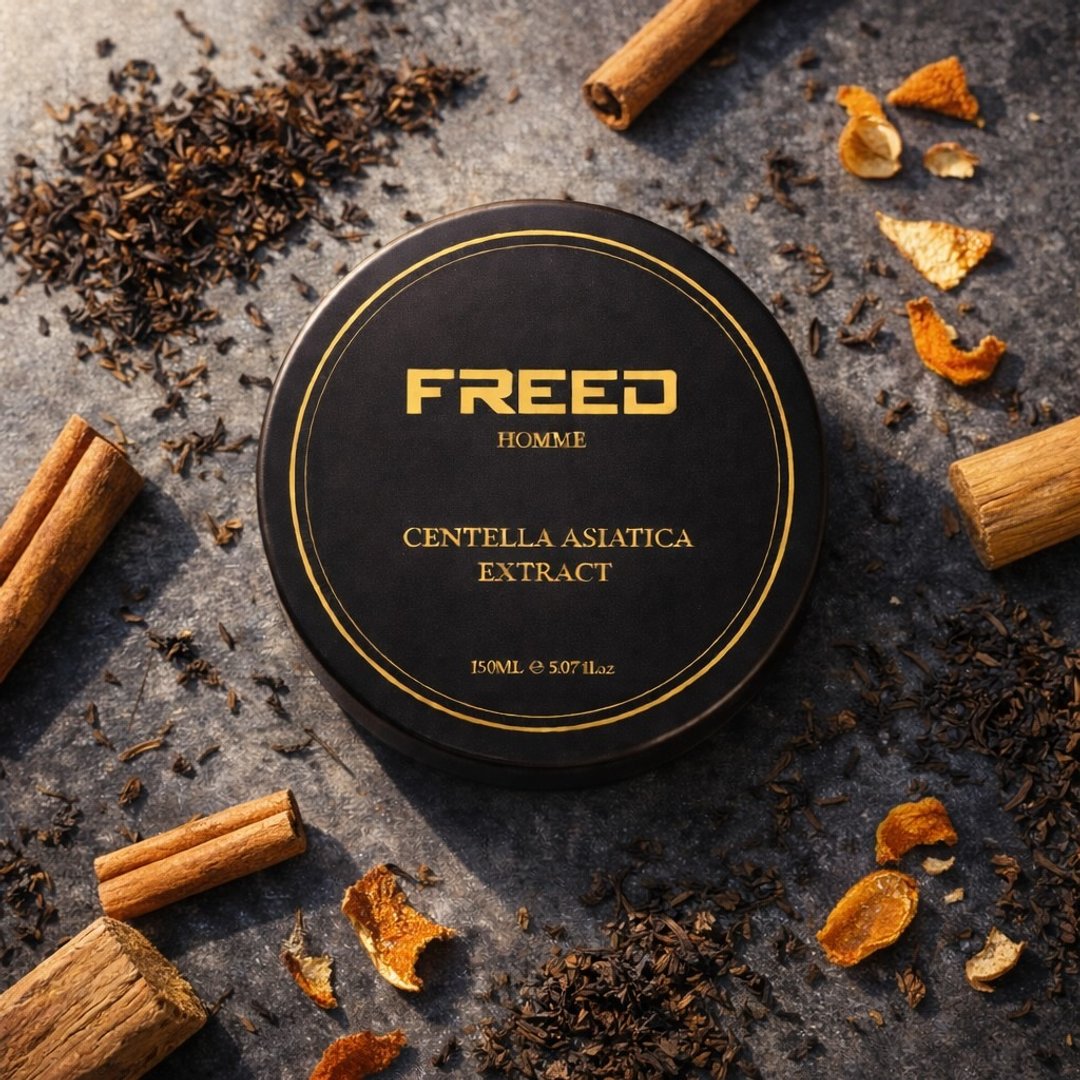【FREED】淬链茶韵修容刮胡霜皂 - 暮光伯爵 生日礼物 - 脸部清洁/卸妆用品 - 其他材质 黑色