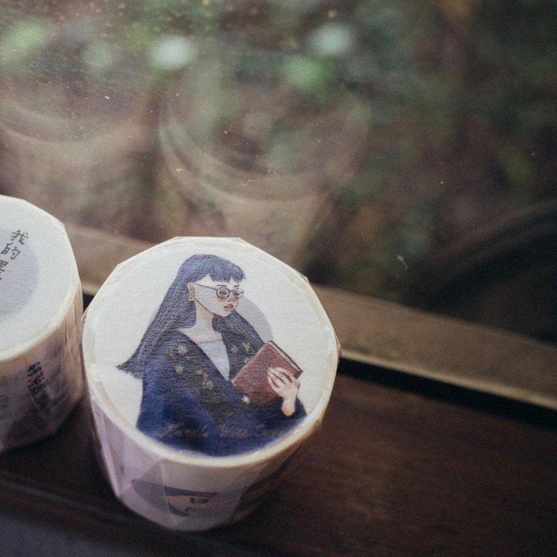 风和日丽 带离型纸 纸胶带 - 纸胶带 - 纸 