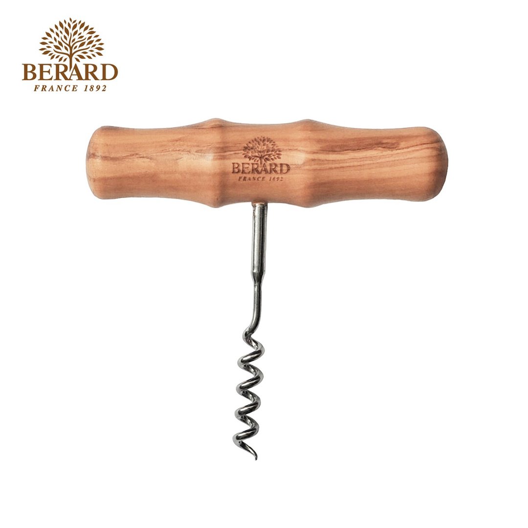 法国 Berard 毕昂原木食具 手工橄榄木红酒开瓶器 - 开瓶器/开罐器 - 木头 咖啡色