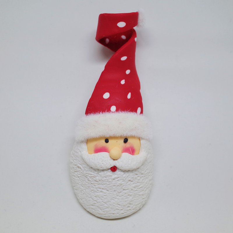 圣诞老人酒瓶挂 / 圣诞老人吊饰 - 花瓶/陶器 - 其他材质 红色