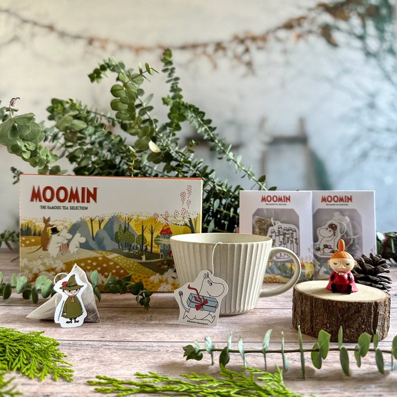 【Pinkoi x Moomin】(送小茶礼) 森小姐童话茶旅 造型茶标8入礼盒 - 茶 - 新鲜食材 