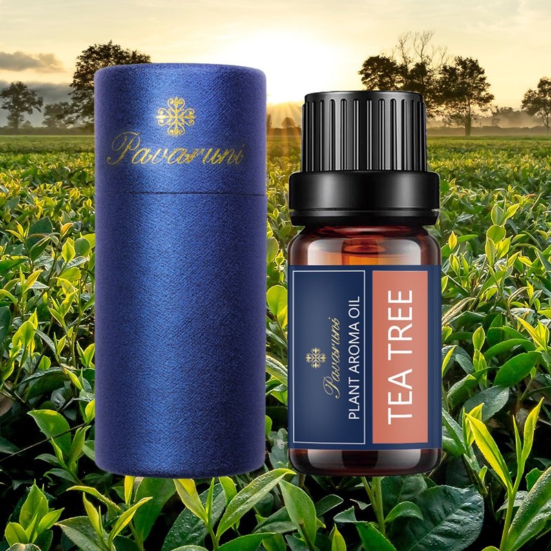 Pavaruni美国原创茶树香薰精油礼盒40种扩香油性香氛植物精油 - 香薰/精油/线香 - 精油 蓝色