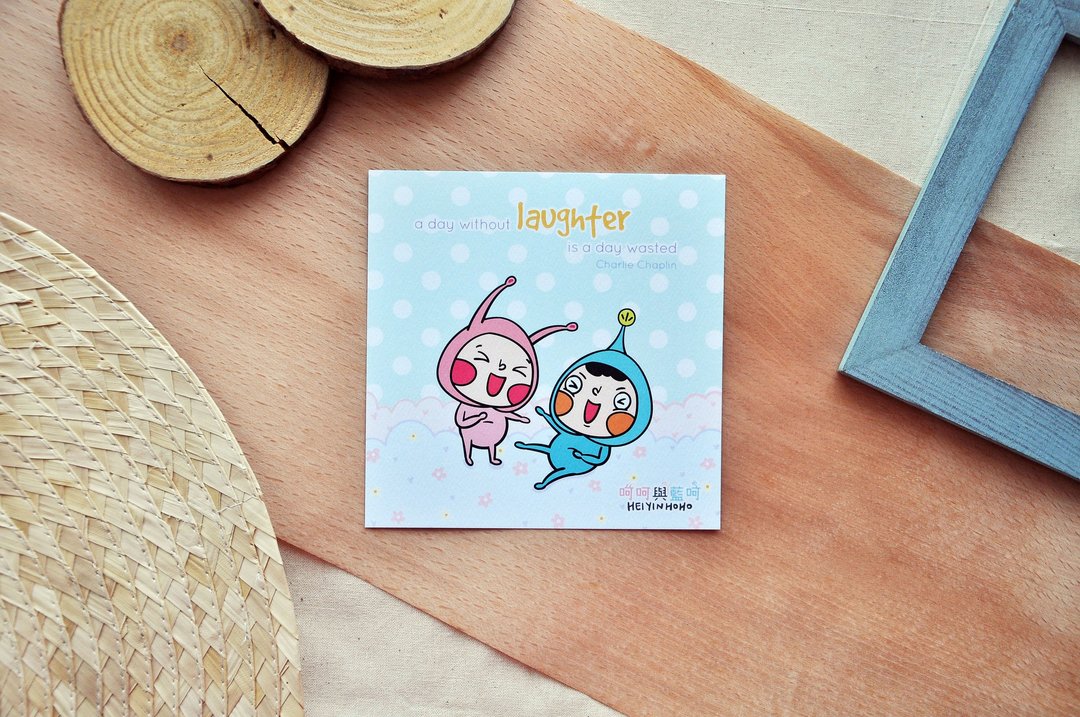 明信片 Without Laughter - 卡片/明信片 - 纸 多色