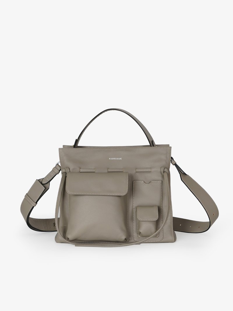 Marroque Wendy 28 Leather Crossbody bag, Color : Gray - 其他 - 真皮 灰色