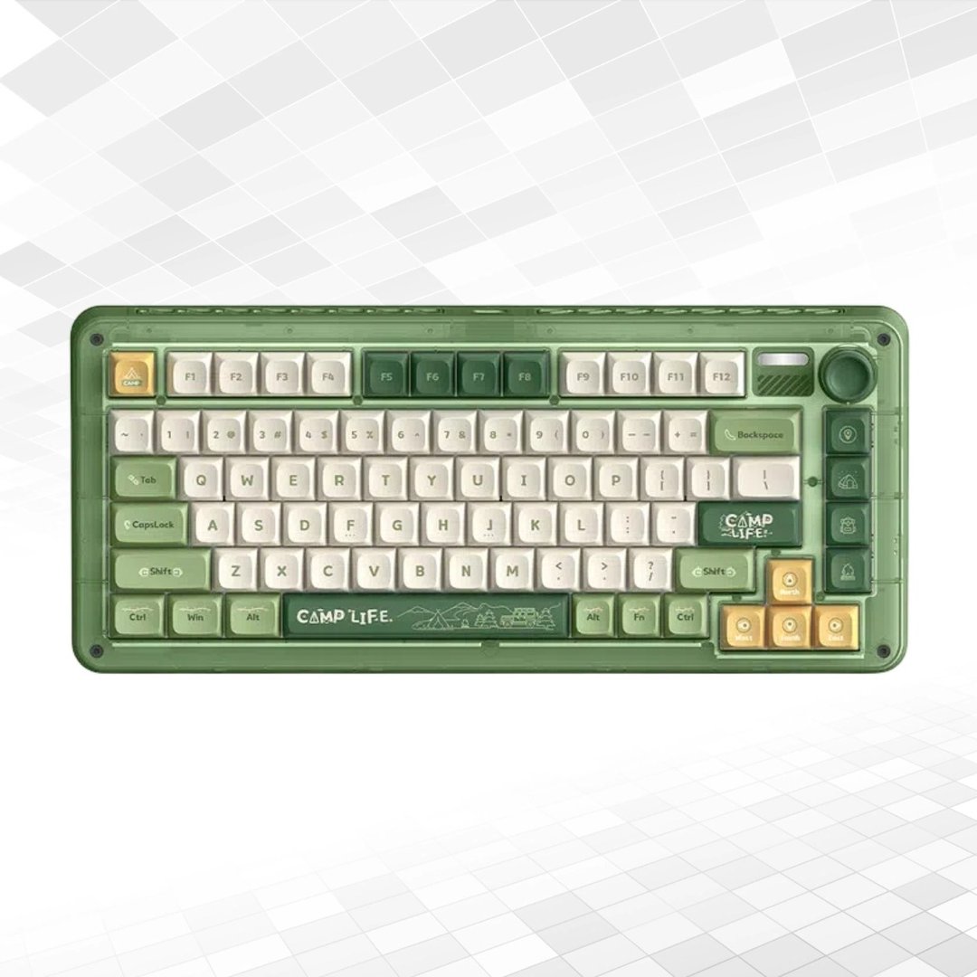 KeyTok 指尖文创 露营 键帽 热升华 PBT KDA高度 142键 - 电脑配件 - 其他材质 
