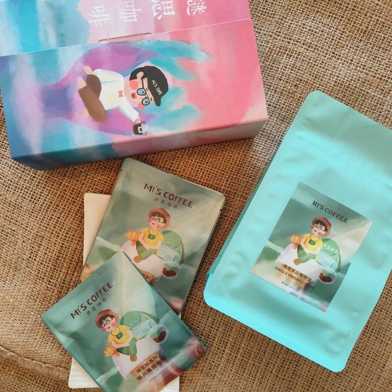 (烘豆师推荐) 哥伦比亚 娜玲珑 花境艺伎 水洗  滤挂咖啡 - 咖啡 - 其他材质 
