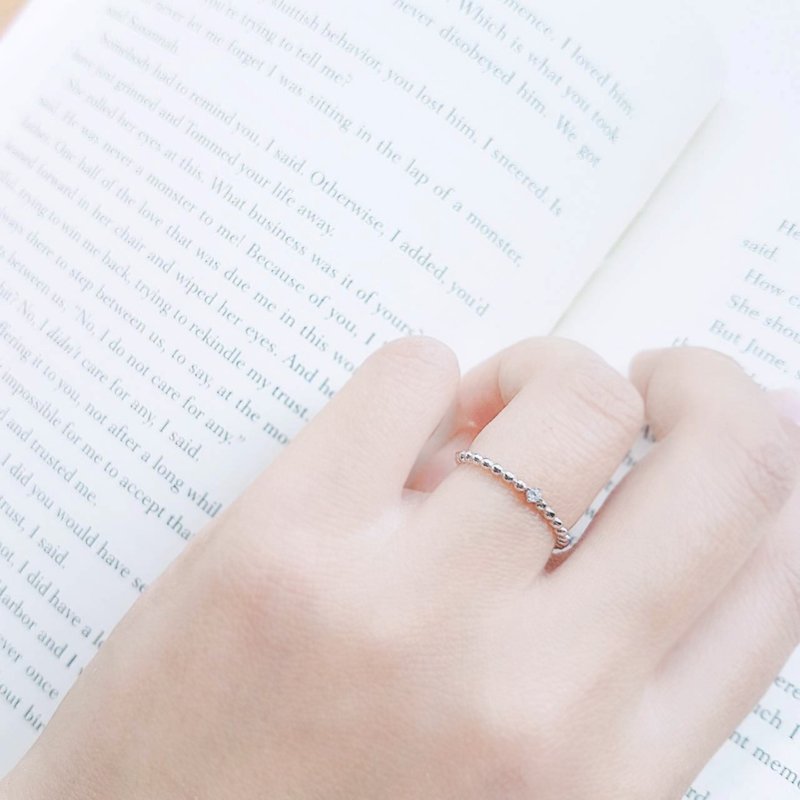 【绝版出清品】零码  925银戒指  线戒  台湾国际围#10 - 戒指 - 纯银 