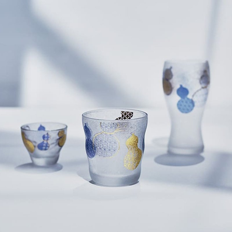 日本ADERIA 葫芦对杯礼盒组 / 335ml / 380ml / - 酒杯/酒器 - 玻璃 多色