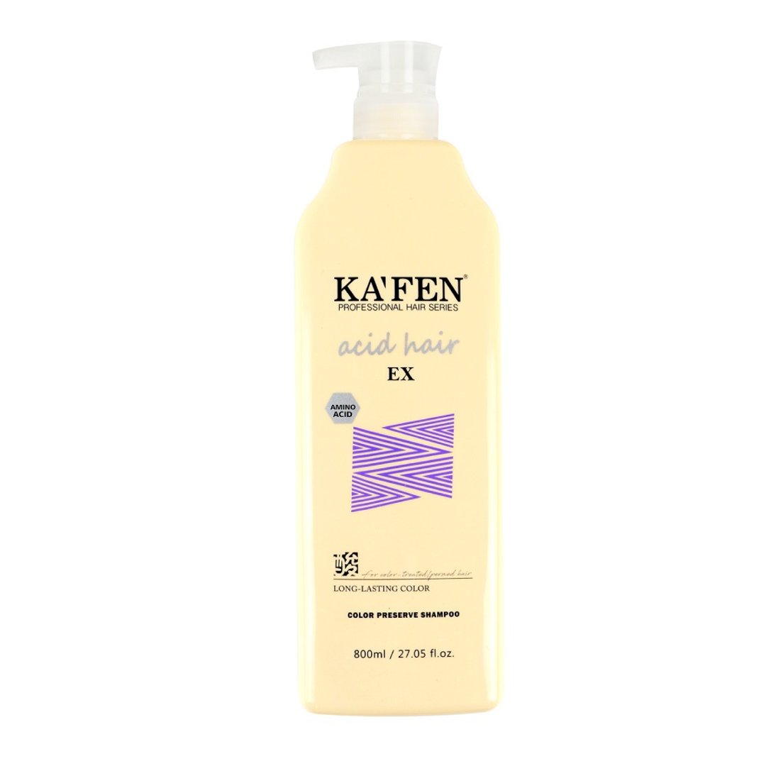 自然卷/染烫者 I 亚希朵EX升级锁色洗发精 800ml - 洗发用品 - 其他材质 紫色
