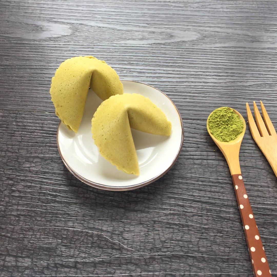 QUOTES 婚礼小物 定制化幸运签饼 抹茶 20入派对包 二进礼 送客礼 - 手工饼干 - 新鲜食材 绿色
