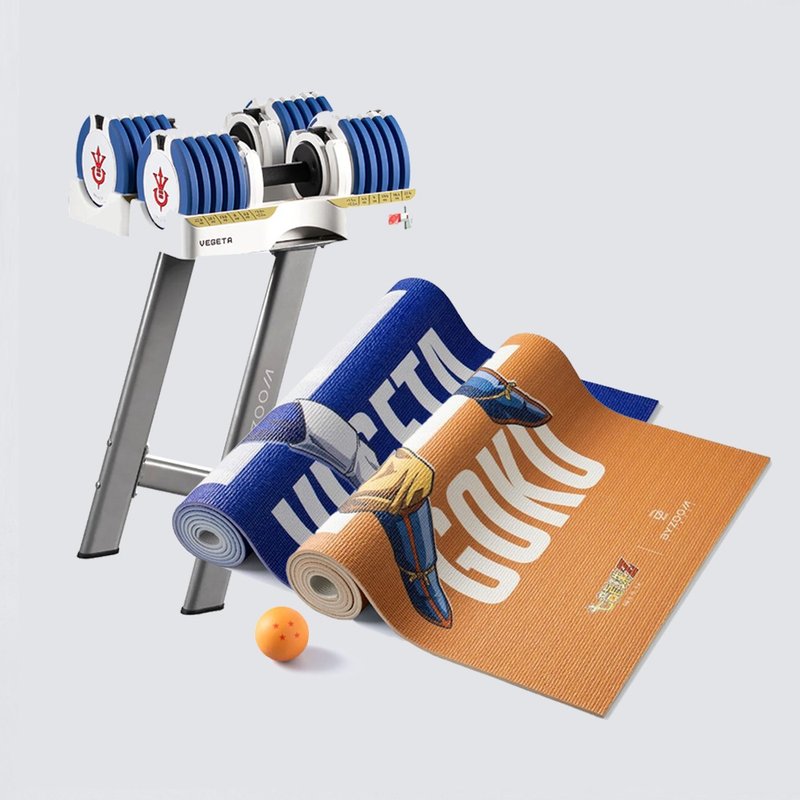 七龙珠Z 25公斤(55磅)15段重量 可调式哑铃 达尔哑铃组 - 运动/健身用品 - 其他材质 多色