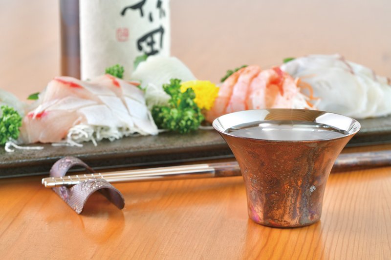 Single wall sake cup - 酒杯/酒器 - 不锈钢 咖啡色