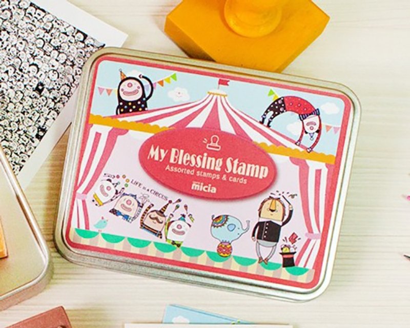 我的祝福铁盒印章组-欢乐马戏团 FB05 - 印章/印台 - 其他材质 