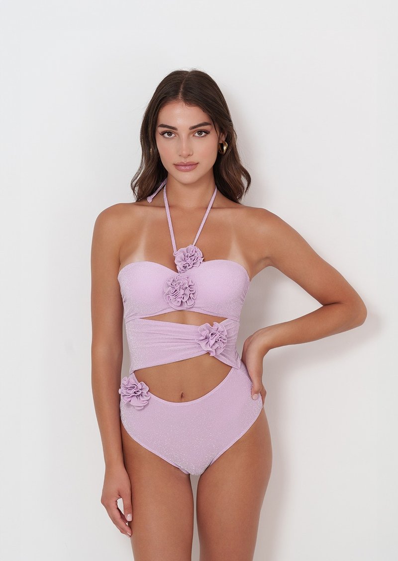 Europa | Digital Lavender | One Piece - 女装泳衣/比基尼 - 尼龙 