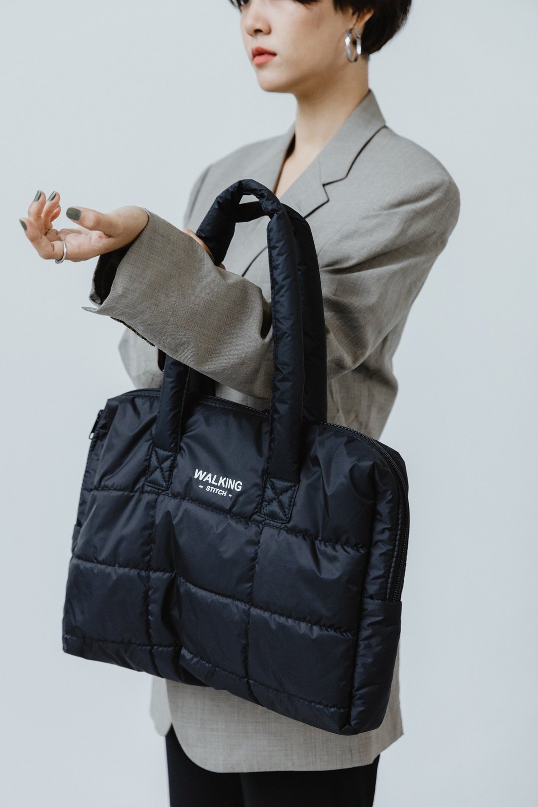 Bill Puffy Bag : Black - 公文包/医生包 - 其他材质 黑色