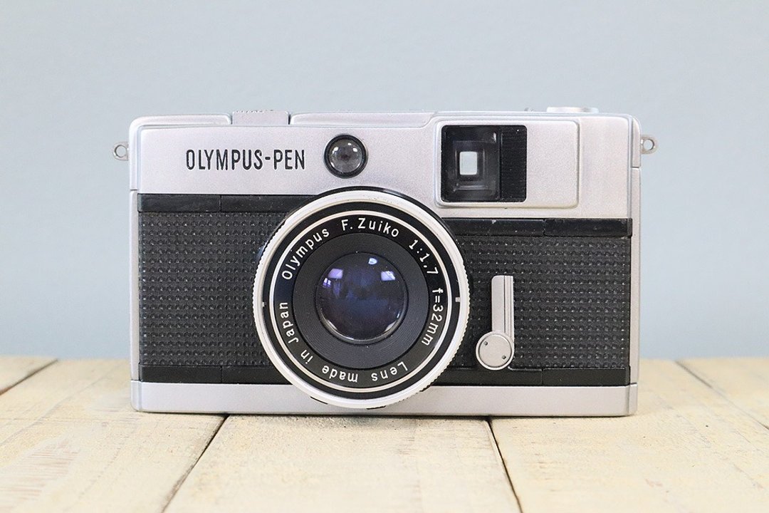 【功能正常品】老式菲林相机 OLYMPUS PEN EED S/N588669 p085 - 相机 - 其他金属 黑色