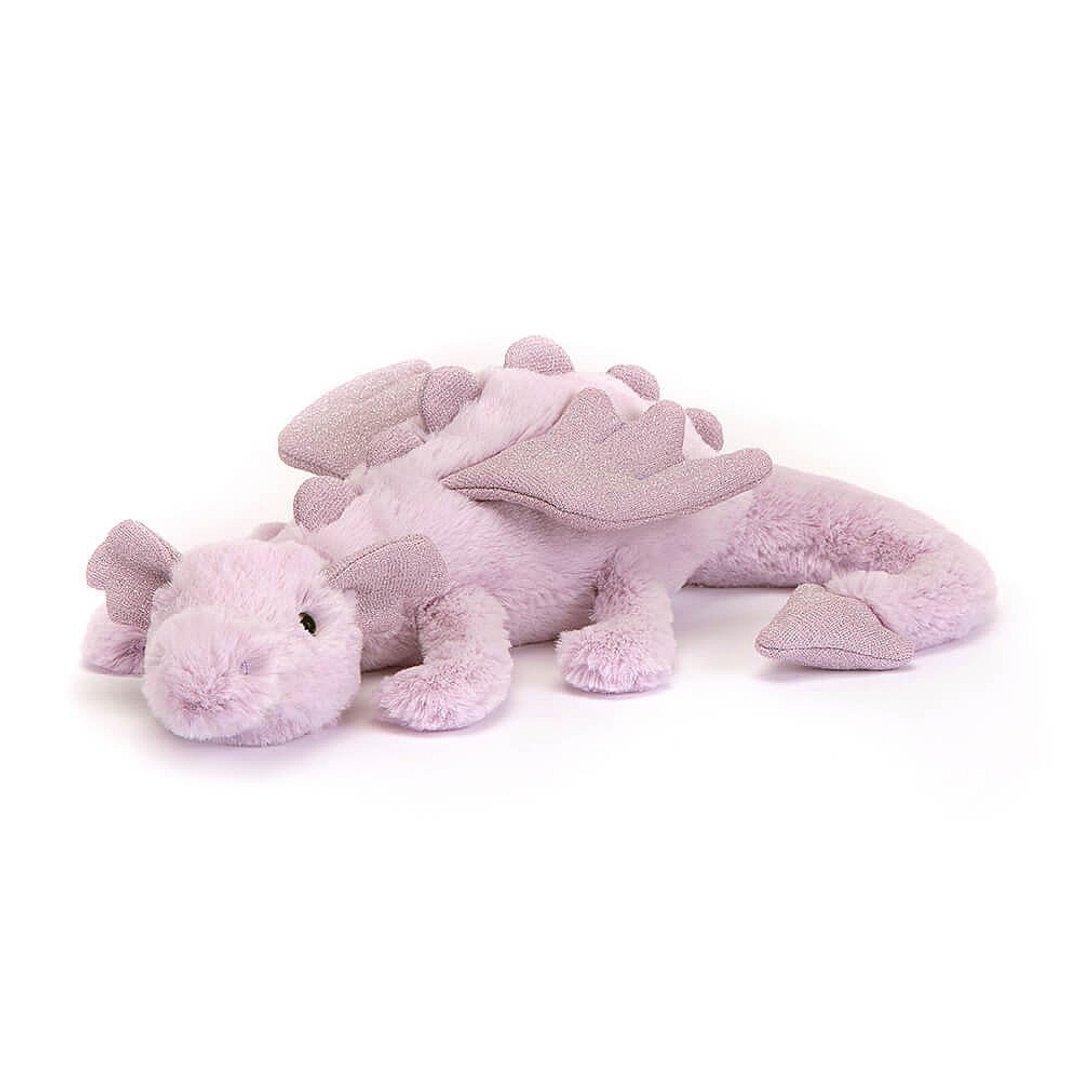 Lavender Dragon 雪龙 (薰衣草紫) 约30cm - 玩偶/公仔 - 聚酯纤维 紫色