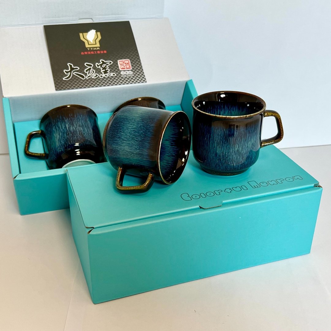Colorful 天目系列 海神之眼 咖啡杯(115cc 款-2入/盒) - 咖啡杯/马克杯 - 瓷 