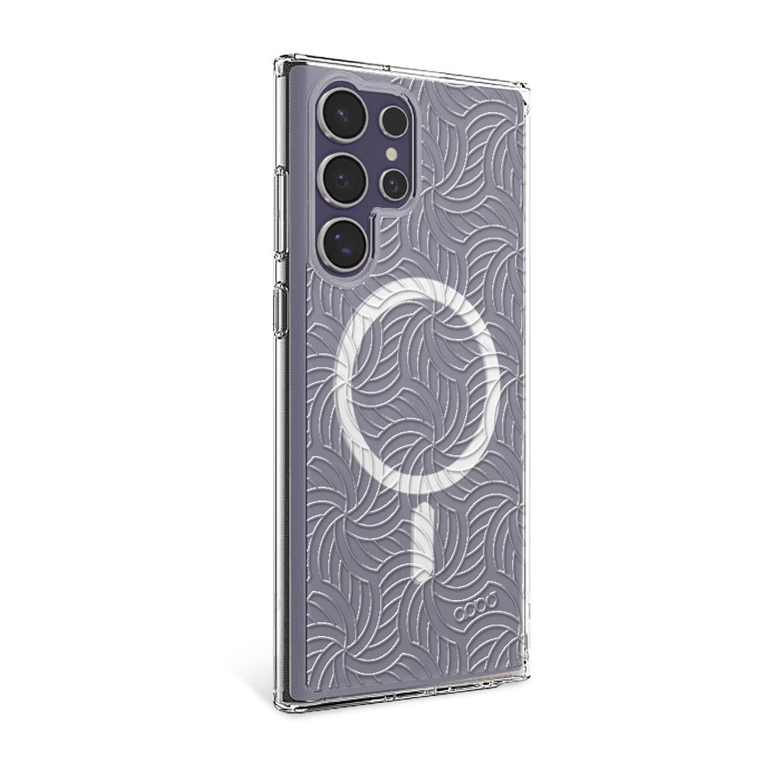 Samsung S26/S25/S24/S23 浮雕感轻薄军规防摔磁吸手机壳 - 波波 - 手机壳/手机套 - 其他材质 多色