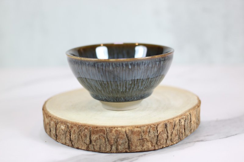 【送礼好物】星雨 天目釉茶杯 茶碗 莺歌陶艺名家叶敏祥作品 - 茶具/茶杯 - 陶 