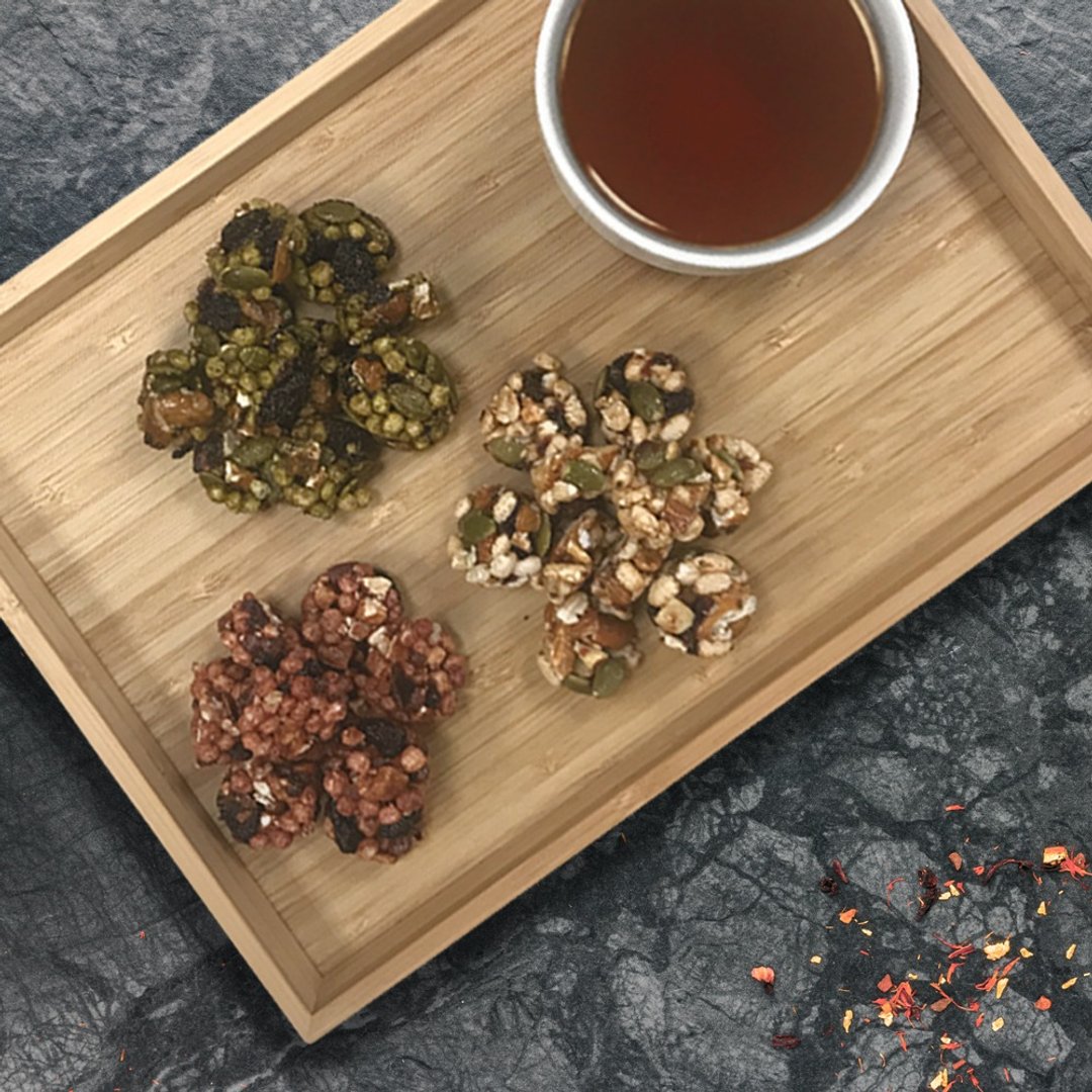 回甘午茶组 - 零食/点心 - 新鲜食材 卡其色
