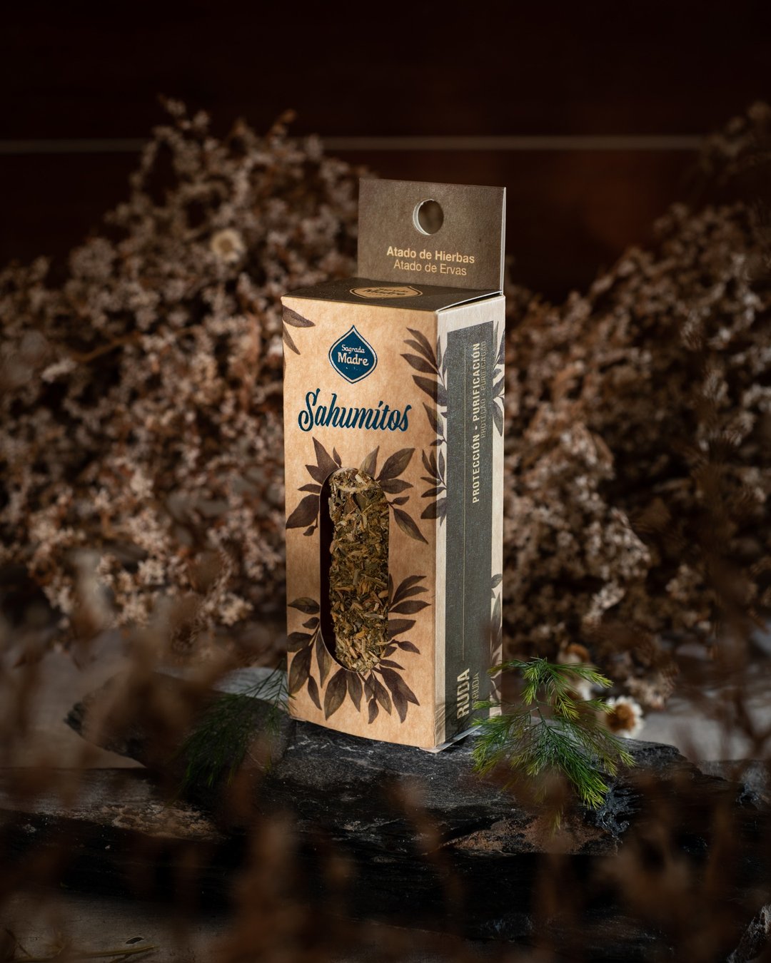 【Sagrada Madre】氛母_茴香-能量香草捆 - 香薰/精油/线香 - 植物．花 卡其色