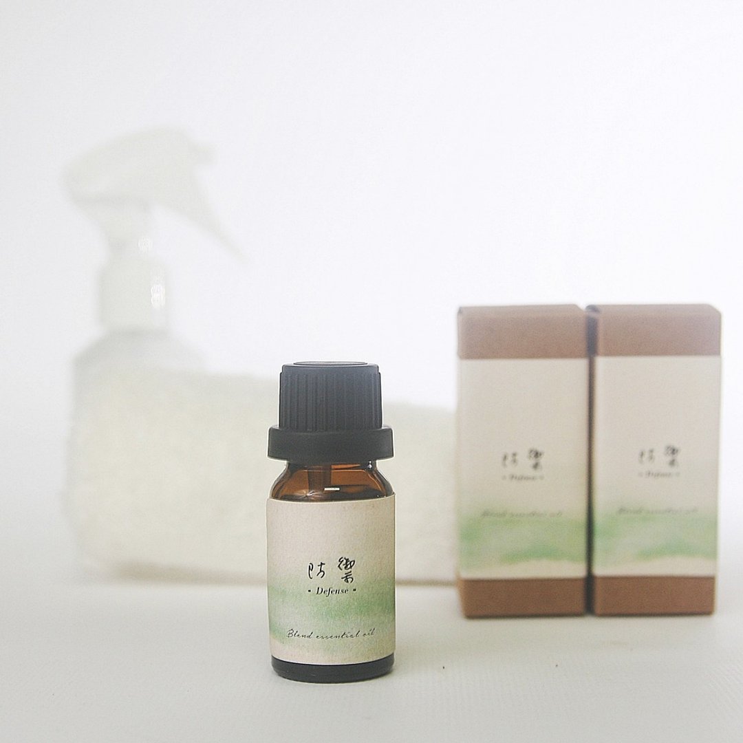 【防御】茶树+尤加利、10mL、复方精油丨防疫香氛 - 香薰/精油/线香 - 植物．花 绿色
