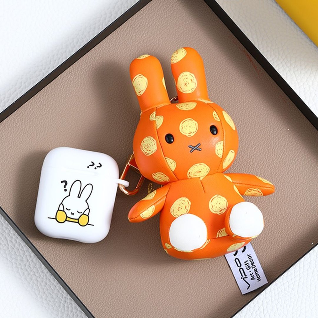 miffy 皮革挂饰 - 橙色 - 玩偶/公仔 - 其他材质 橘色