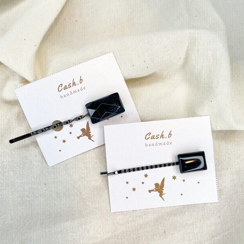 仪式感生活发夹-佳丝塔 一组两只 - 发饰 - 其他金属 