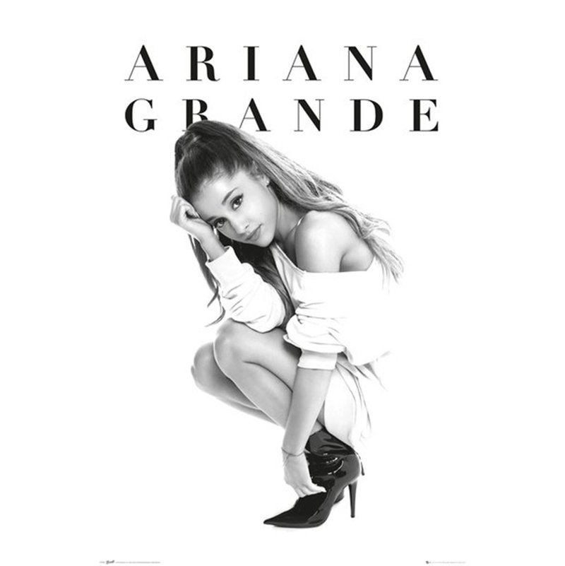 亚莉安娜格兰德 Ariana Grande - Crouch 英国进口海报 - 海报/装饰画/版画 - 其他材质 灰色