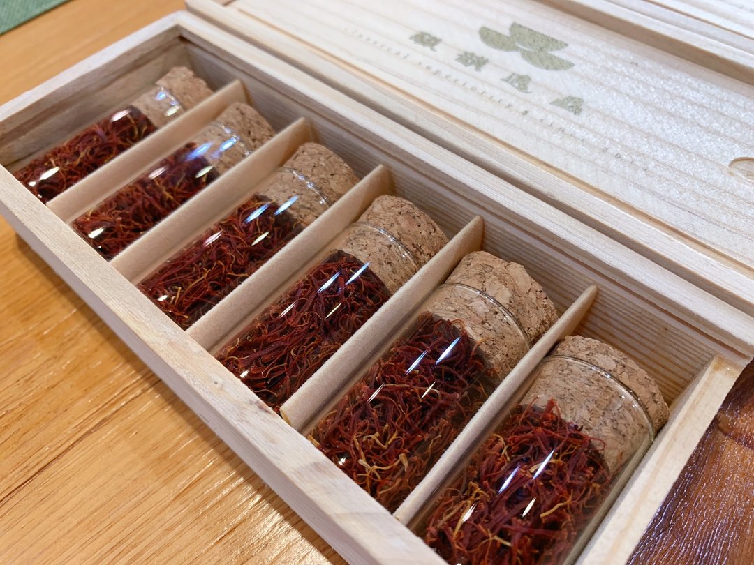 酽韵逸品【番红花木质礼盒】 - 零食/点心 - 植物．花 红色