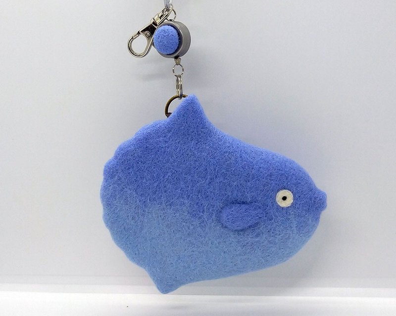 Sunfish's Felt Pass Case - 护照夹/护照套 - 羊毛 蓝色