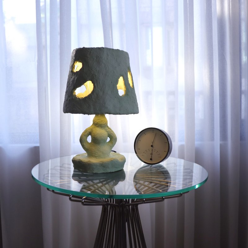 Artpartment Home 扩香蘑菇灯 - 粉草绿 - 灯具/灯饰 - 水泥 