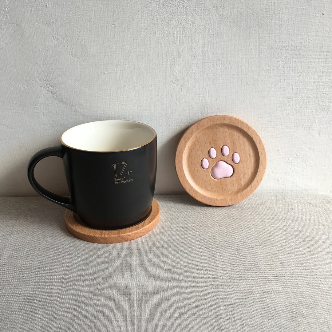 【周年庆 - Goody Bag】 - 猫奴必备 碗架 肉球系列商品 - 碗/碗架 - 木头 金色