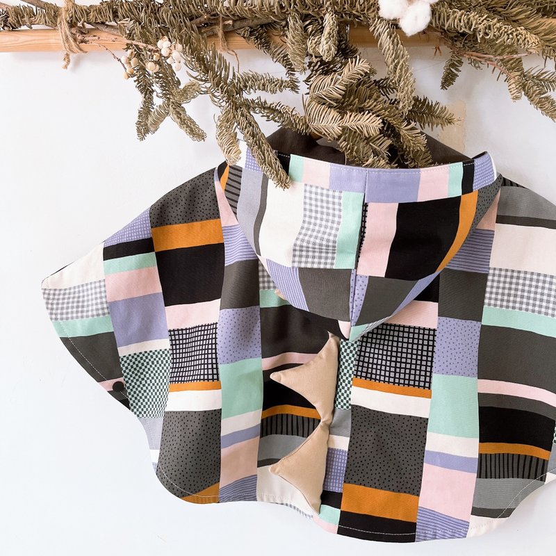 岛森家 / 恐龙斗篷  / 恐龙的围棋课 - 童装外套 - 棉．麻 多色