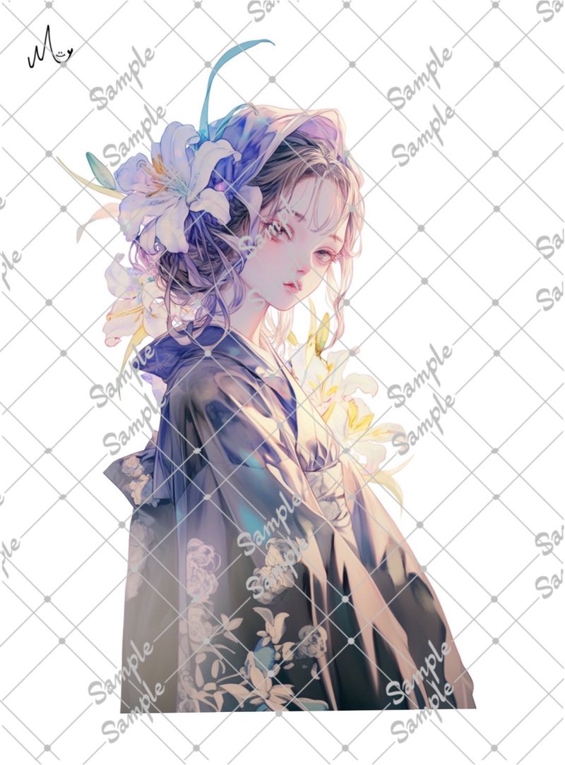 原创人物贴纸 9月新款 - 贴纸 - 纸 