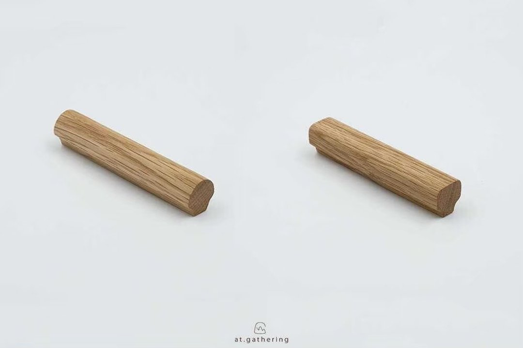 | 客订 | MM系列 胡桃木 13.5cm 螺丝孔中心间距8cm - 摆饰 - 木头 咖啡色