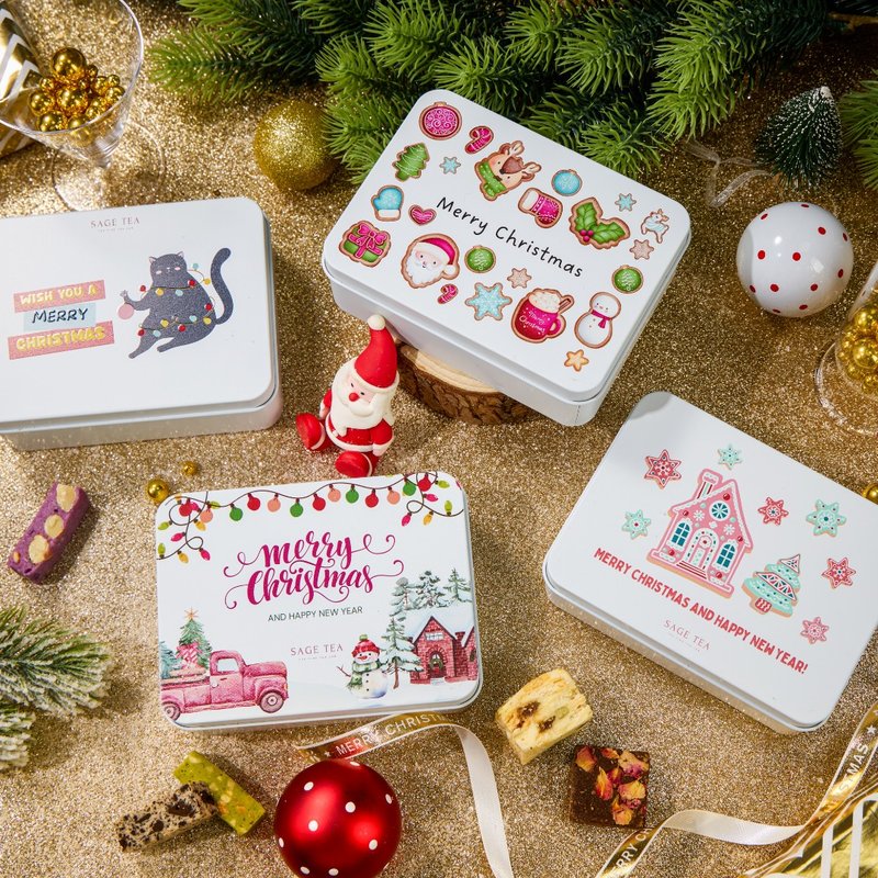 【2025圣诞礼物推荐】 Sage Tea 限定礼盒 定制化礼物 自订组合 - 手工饼干 - 其他材质 