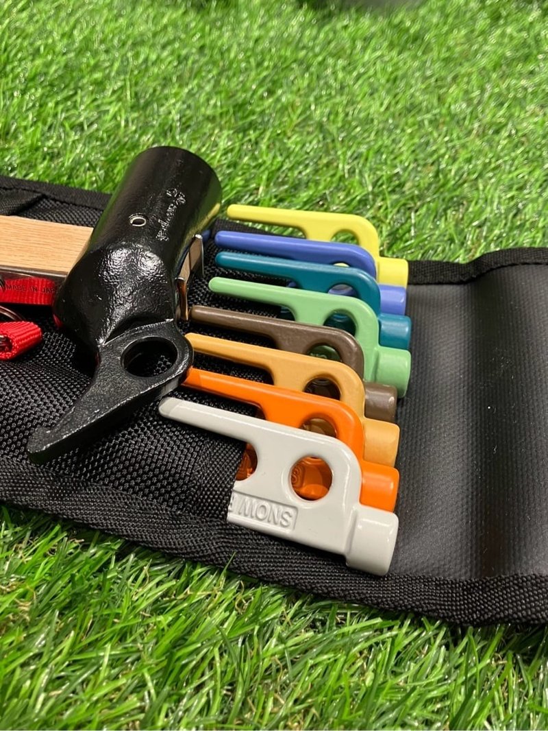 锻造强化钢营钉 30 cm (共10色) - 露营用品 - 其他材质 多色