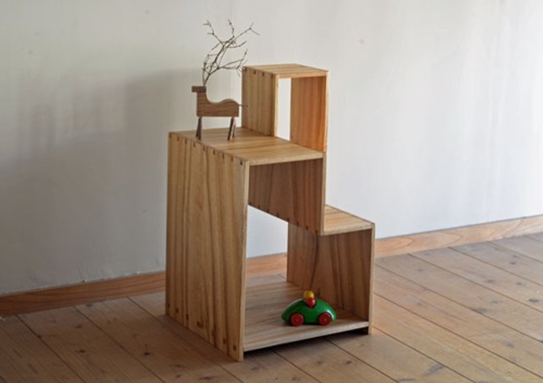 Uneven display shelf - 其他家具 - 木头 卡其色