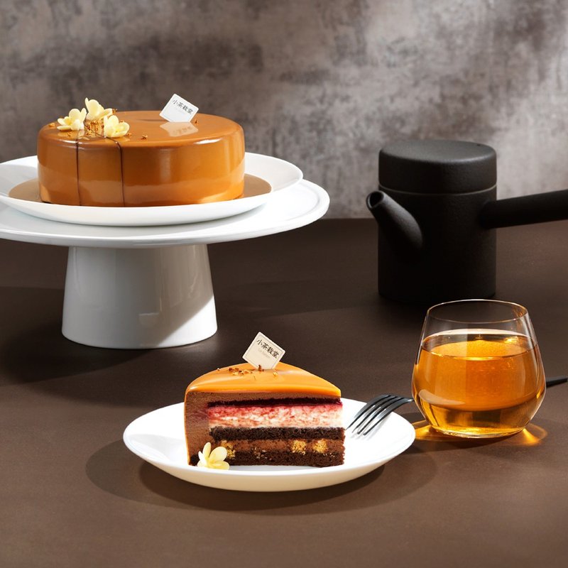 【Pinkoi 独家】小茶栽堂 焦飨悦章 蛋糕 (含酒) - 蛋糕/甜点 - 新鲜食材 咖啡色