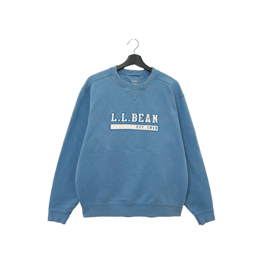 Back to Green- 经典复古大学t L.L.Bean logo 柔和 vintage - 中性连帽卫衣/T 恤 - 棉 
