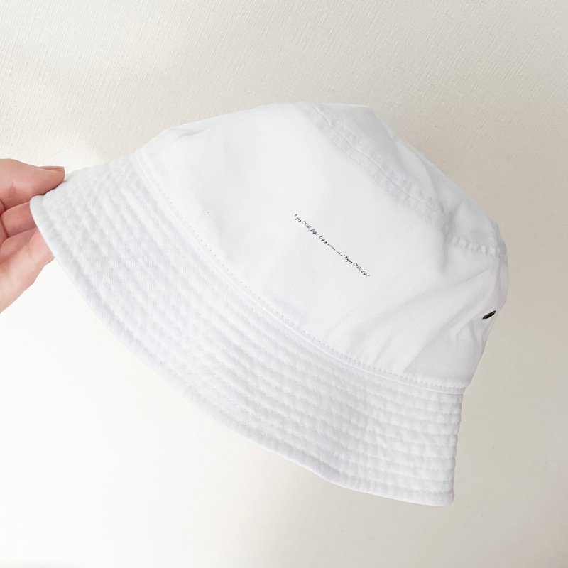 渔夫帽 GO (2色) - 其他 - 棉．麻 多色