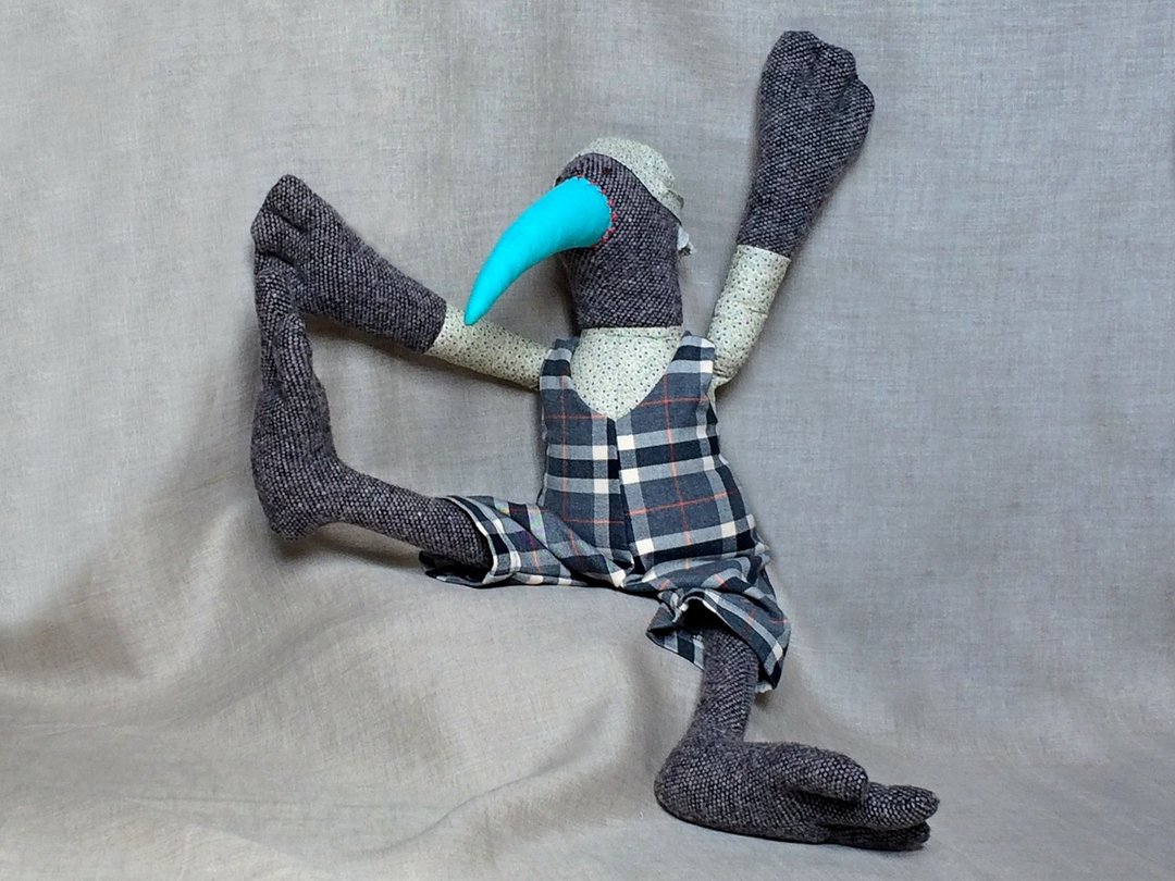 Soft toy for kids - 玩具/玩偶 - 羊毛 灰色