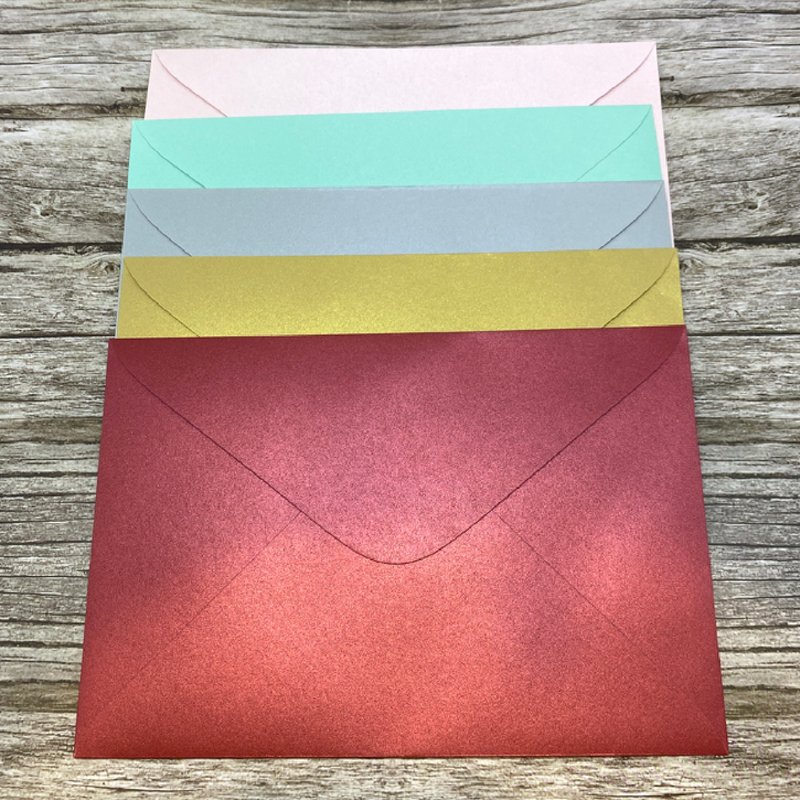 珠光信封 20.3x14cm  50 入 喜帖信封 卡片信封 邀请卡信封 - 信封/信纸 - 纸 
