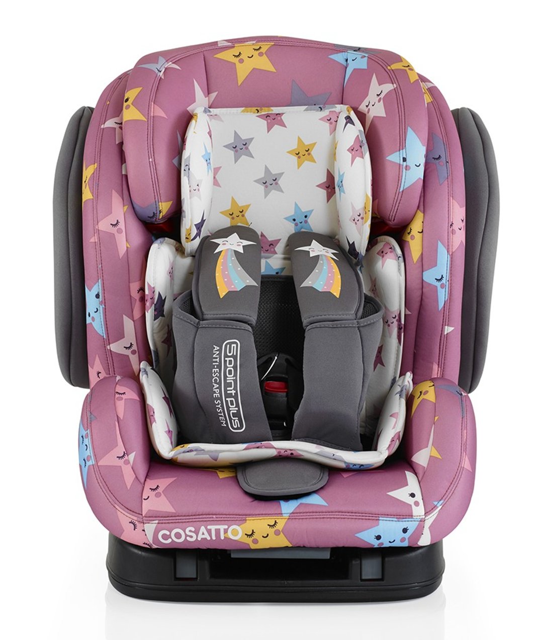 英国 Cosatto Hug Group 123 Isofix 汽车安全座椅 – Happy Stars (5 point plus) - 其他 - 纸 粉红色